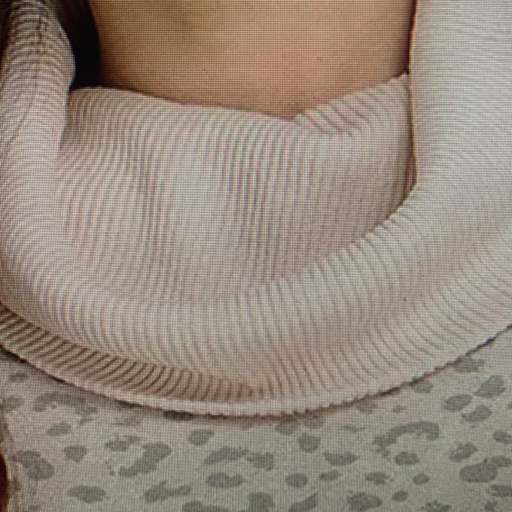 New Cowl neck sharkbite semi fitted ribbed long sleeve - Picture 5 of 6